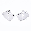 Jewelry Non-Tarnish 201 Stainless Steel Charms STAS-T044-208P-2