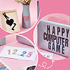6 Sets 2 Colors Paper Self-Adhesive Stickers DIY-GA0009-63-5