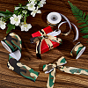 3 Rolls 3 Sizes Camouflage Polyester Grosgrain Ribbon AJEW-WH0695-025-5