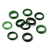 Natural Myanmar Jade Dyed Finger Ring RJEW-C160-01A-4