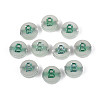 Luminous Frosted Acrylic Beads FACR-T008-02B-1