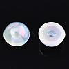 Electroplated ABS Plastic Imitation Pearl Beads KY-N020-09A-01-1