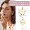 16Pcs Brass Charms KK-ME0002-15-2
