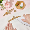 Alloy Rhinestone Ornmament Accessories DIY-WH0021-82G-3