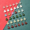 6Pcs Handmade Bumpy Glass Beads Strands LAMP-FS0001-16B-5