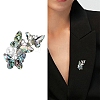 Butterfly Retro Creative Abalone Shell Brooch PW-WGDD044-01-2