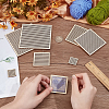 8Pcs 4 Styles Wood Embroidery Board DIY-BC0014-92-3