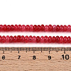 Dyed Natural White Jade Beads Strands G-T139-57A-09-5