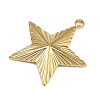304 Stainless Steel Pendants STAS-B092-08C-G-2