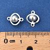 Brass Connector Charms KK-F907-24S-4