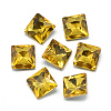 Pointed Back Glass Rhinestone Cabochons RGLA-T027-8x8mm-22-1