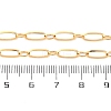304 Stainless Steel Oval Link Chain Necklaces NJEW-Q013-09G-3