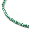 Round Glass Seed Beaded Necklaces NJEW-JN03207-02-2