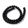 Natural Black Onyx Beads Strands X-G-Z024-01B-3
