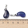 Natural Lapis Lazuli Dyed Pendants G-NH0025-14P-05-3