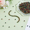 Opaque Resin Stripe Beads RESI-HY0001-31A-2