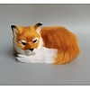 Faux Fur Simulation Fox Ornaments WG77206-03-1