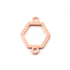 Hollow Frame Alloy Links Connectors LS-FIND-WH0090-78RG-2