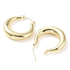 Brass Hoop Earrings for Women EJEW-D086-02G-2