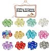 672Pcs 12 Colors Glass Seed Beads SEED-FS0001-24-2
