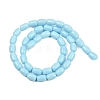 Opaque Glass Beads Strands GLAA-Z015-02E-2