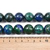 Natural Chrysocolla and Lapis Lazuli Beads Strands G-L648-A12-16mm-6