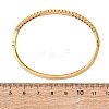 304 Stainless Steel Micro Pave Cubic Zirconia Hinged Bangles for Women BJEW-Z146-03G-3