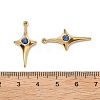 304 Stainless Steel Rhinestone Pendants STAS-L308-04B-G-3