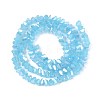 Electroplate Imitation Jade Glass Beads Strands GLAA-N023-4mm-33-3