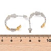 304 Stainless Steel Stud Earrings for Women SA-CBA45D5-25GP-5
