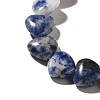 Natural Blue Spot Jasper Beads Strands G-R190-10mm-62-4