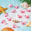 30PCS Resin Pendant Marine Animal Cute Axolotl Pendant Creative Jewelry Accessories JX858A-5