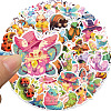 50Pcs PVC Adhesive Waterproof Self-Adhesive Stickers PW-WGF1EE8-01-3