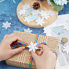 30Pcs 3 Colors Acrylic Chandelier Component Links OACR-SC0001-59-3