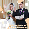 DIY Wedding Bride Paper Photo Albums Kits AJEW-FG0008-67-5