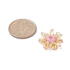 Seed Beads Beaded Charms PALLOY-MZ00120-02-2