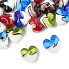 24Pcs 6 Colors Handmade Lampwork Beads LAMP-FS0001-35-3