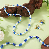 1Strand Handmade Lampwork Beads Strands LAMP-TA0001-84D-4