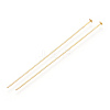 Brass Flat Head Pins KK-G331-11-0.7x63-4