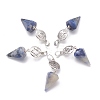 Natural Sodalite Pendants G-O194-10-1