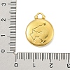 Real 18K Gold Plated Tone 304 Stainless Steel Pendants STAS-K291-01G-11-3