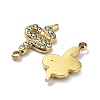 Ion Plating(IP) 304 Stainless Steel Charms STAS-Q254-06G-2