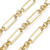 Rack Plating Brass Oval Link Chains CHC-G023-06G-1