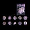 20Pcs 10 Patterns PVC Self Adhesive Firework Decorative Stickers WG62071-03-1