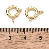Brass Spring Ring Clasps KK-CBA1AE8-05C-G-3
