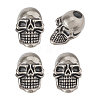 4Pcs Brass European Beads KK-FH0008-27B-AS-1