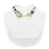 Detachable Polyester Embroidered Flower Collar AJEW-WH20006-242A-1