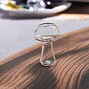 Mini Glass Mushroom Shape Vase PW-WGBDD50-01-1