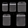  250Pcs 5 Styles Transparent Plastic Zip Lock Bags OPP-NB0001-03-7