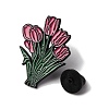 Tulip Flower Enamel Pins JEWB-P050-03E-EB-3